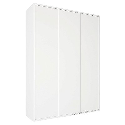 Guarda-Roupa Infantil 3 Portas Wood - Branco