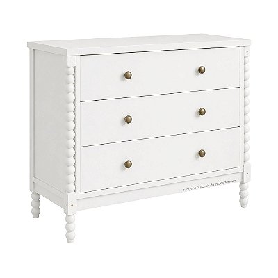 Cômoda Miio Com 3 Gavetas - Branco