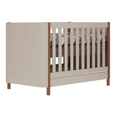 Berço Que Vira Mini Cama 2 Em 1 Olivia - Off White