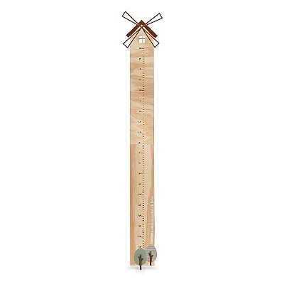 Régua De Crescimento Decorativa Infantil Moinho - Fazendinha - 97200 - prontaentrega - Peça De Mostruário