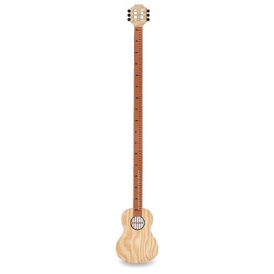 Régua De Crescimento Decorativa Infantil Violão - 101200 - prontaentrega - Peça De Mostruário