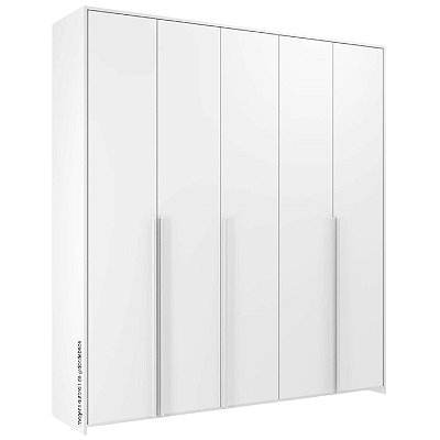 Guarda-Roupa Modulado 5 Portas - Branco