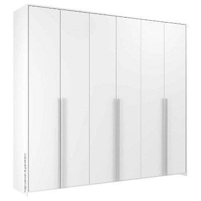 Guarda-Roupa Modulado 6 Portas - Branco