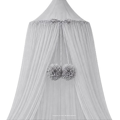 Dossel Tenda Mosquiteiro - Cinza