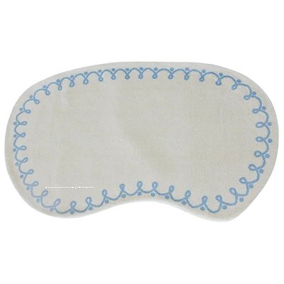 Tapete Infantil Orgânico Delicatta Dengo - Retangular - Azul