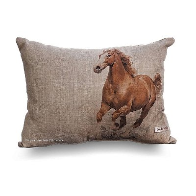 Almofada Com Estampa De Cavalo - Cavalos - 98-10
