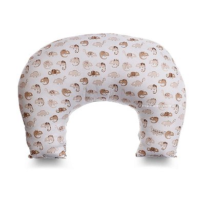 Almofada De Amamentação Estampada Camaleões - Bichos Baby II - 99-01