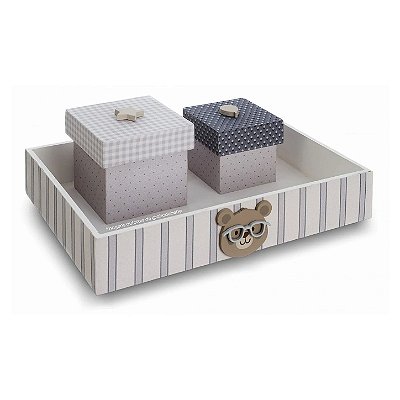 Kit Higiene Decorativo Urso - Teddy - 115052