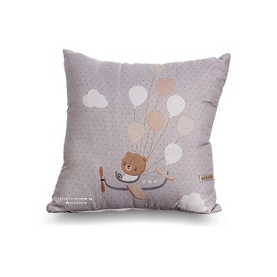 Almofada Estampada Urso Balões - Teddy - 10010