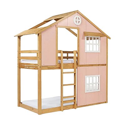 Beliche Cabana Sweet Home - Rosa/Madeira