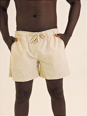 Short de Linho Cru