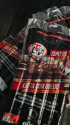 Espeto de Costela Bovina - 600gr - Viva Espetos