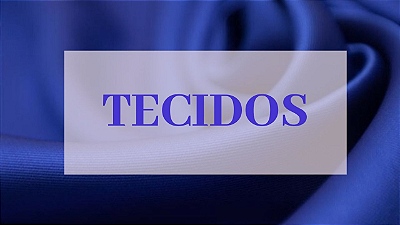 TECIDO AZUL