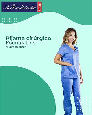 PIJAMA CIRÚRGICO KOUNTRY LINE
