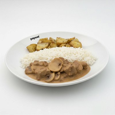 Strogonoff de Carne : 1_un