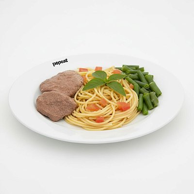 Filé Mignon com Spaghetti, Tomates e Vagem | 280g | GMM : 1_un