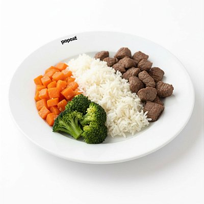 Baby Beef com Arroz Branco, Brócolis e Cenoura | 350g | HIPER : 1_un