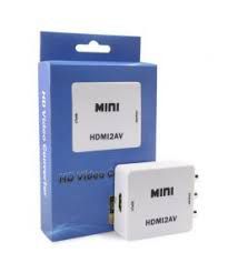 Mini Adaptador Conversor Av 3rca Para Hdmi Up Scaler 1080p