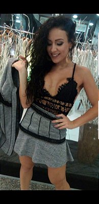 Cropped  Com Decote Mondabelle