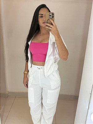 Conjunto Bomber E Calça
