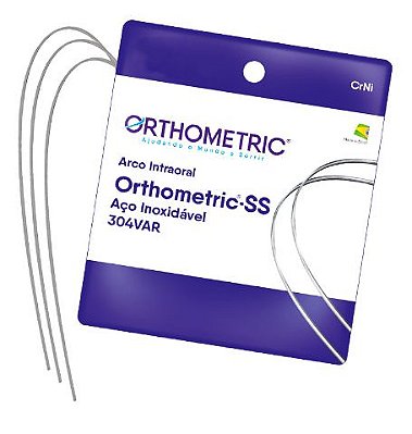 Arco Aço SS Stainless Redondo Superior .018 - Orthometric