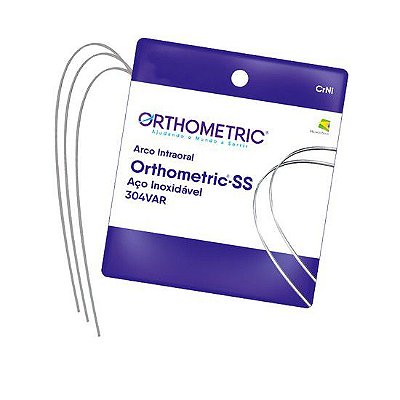 Arco Aço SS Stainless Redondo Inferior .020– Orthometric