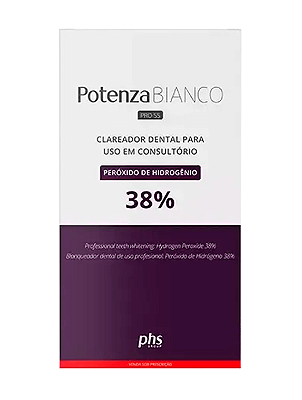 Clareador Potenza Bianco Pro SS 38% H2O2 On (1 Aplicação) - PHS