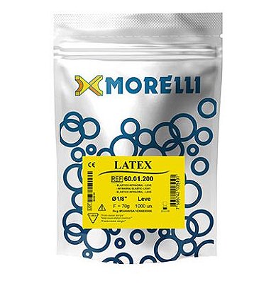 Elástico Intraoral Látex Leve 1/8" - Morelli