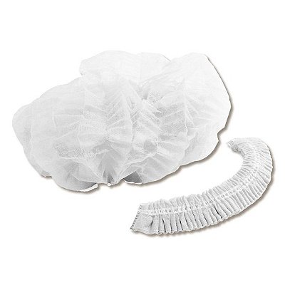 Touca Descartável c/ Elástico Branca - Fava