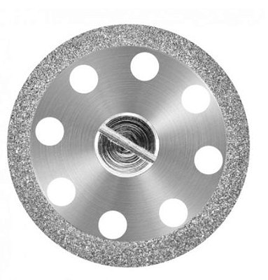 Disco Diamantado Monoface Periférico Perfurado - American Burrs