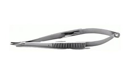 Porta Agulha Castroviejo Simples Reta - Golgran