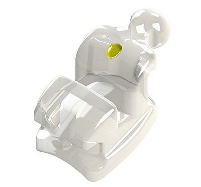 Bráquete Prescrição Roth Ceramic .022" (35,45) c/ Gancho - Morelli