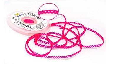 Elástico Corrente Curto Pink Cristal - Morelli