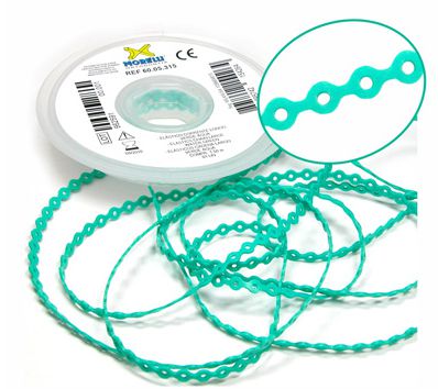 Elástico Corrente Longo Verde Mar - Morelli