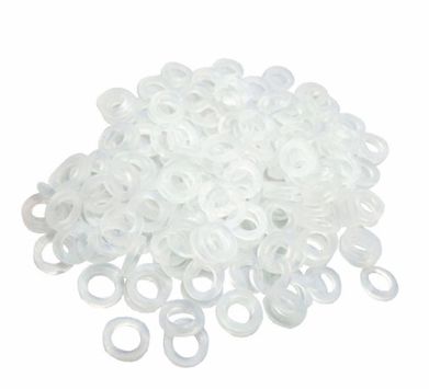 Elástico Ortodôntico Intraoral "Silicone" Médio 1/4" - Morelli