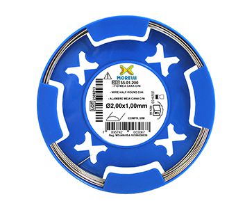 Fio Ortodôntico Meia Cana CrNi 2,00mm - Morelli