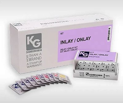 Kit de Pontas Diamantadas Inlay/Onlay - KG Sorensen