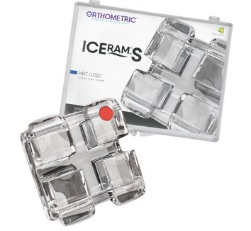 Kit Bráquete Cerâmico Iceram-S Safira MBT Slot 022 – Orthometric