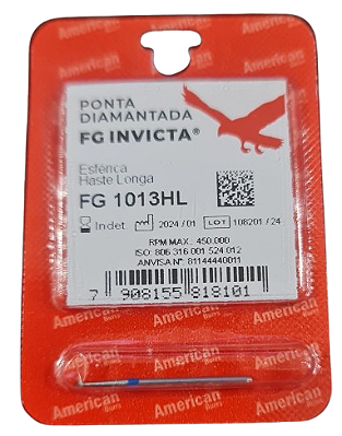 Ponta Diamantada Invicta FG 1013HL - American Burrs