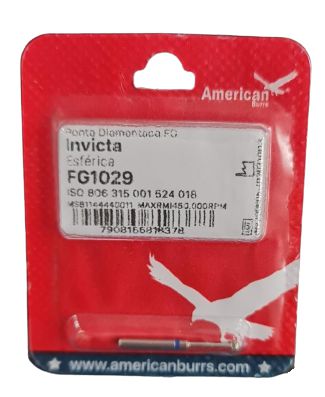 Ponta Diamantada Invicta FG 1029 - American Burrs