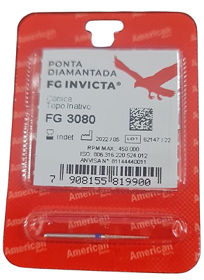 Ponta Diamantada Invicta FG 3080 - American Burrs