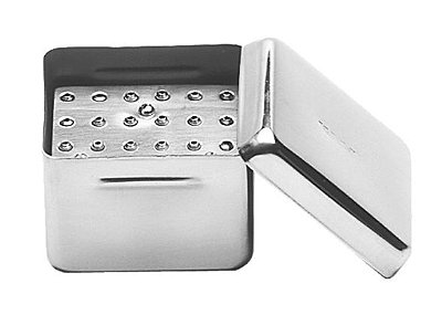 Estojo de Inox Perfurado p/ Endo 24 Furos - Fava