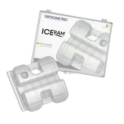Kit Bráquete Cerâmico Iceram Roth .018 1 Caso - Orthometric