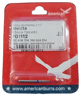 Ponta Diamantada Invicta FG 1112 - American Burrs
