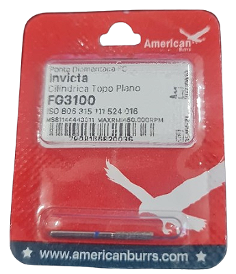Ponta Diamantada Invicta FG 3100 - American Burrs