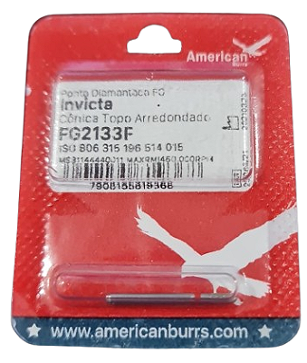 Ponta Diamantada Invicta FG 2133F - American Burrs