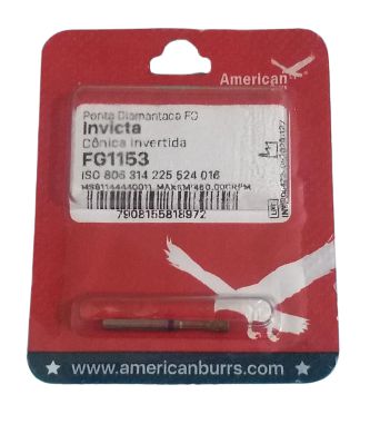 Ponta Diamantada Invicta FG 1153 - American Burrs