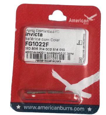 Ponta Diamantada Invicta FG 1022F- American Burrs