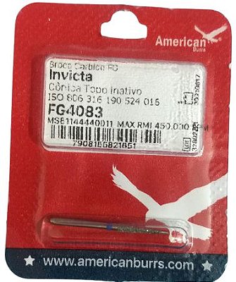 Ponta Diamantada Invicta FG 4083 - American Burrs