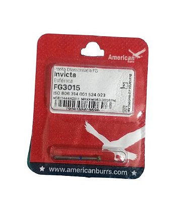 Ponta Diamantada Invicta FG 3015 - American Burrs